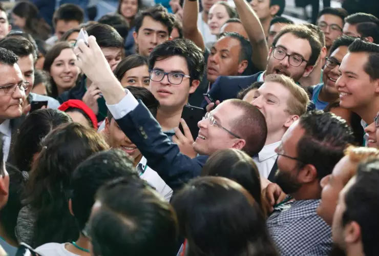 Ricardo Anaya en el ITAM