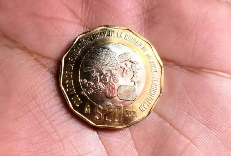 Moneda de 20 pesos premiada a nivel mundial que vale 4 millones de pesos