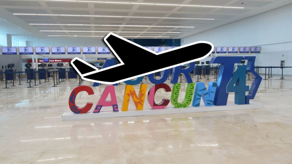 Estos son los vuelos programados en el aeropuerto de Cancún HOY 17 de noviembre de 2025.webp