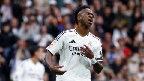 Vinícius falla penalti ante Valencia