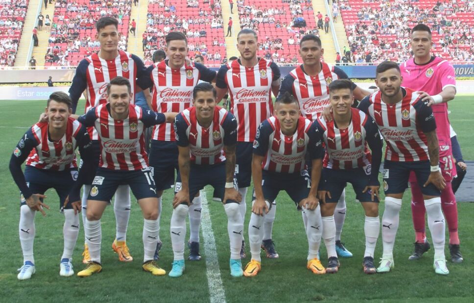 Alineación Chivas Apertura 2022 Liga MX.