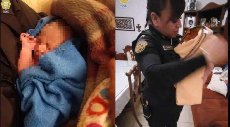 Bebé rescatada entre los arbustos en Álvaro Obregón, CDMX