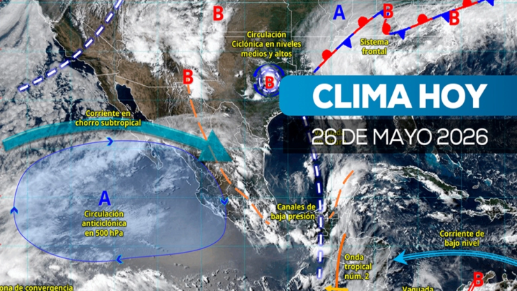¡Alerta por clima! Frente frío y lluvias torrenciales golpearán México esta semana; estos estados tendrán las peores tormentas