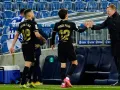 Jordi Alba, Riqui Puig y Ronald Koeman con Barcelona