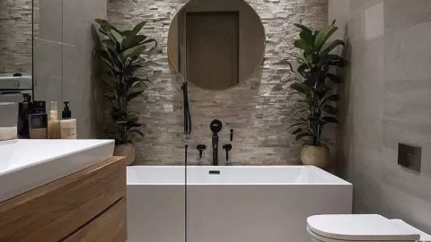 30 ideas para remodelar tu ba&ntilde;o con tina: lucir&aacute; elegante con la ba&ntilde;era