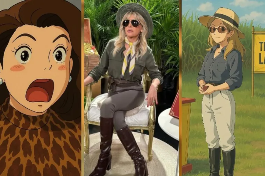 Estos famosos se unieron Ghibli | Crédito: Instagram @ / Generada por IA