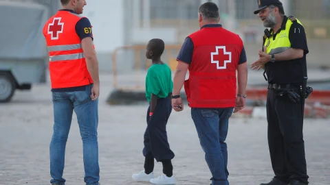 Los 630 migrantes fueron rescatados la semana pasada en el Mediterráneo