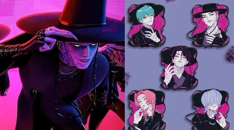 KPop Demon Hunters Stickers de Saja Boys de Halloween para imprimir gratis y decorar tu termo en esta spooky season.jpg