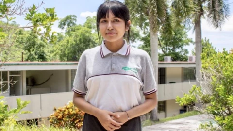 Alumna de Conalep Papantla, Veracruz, primer lugar en National Student Prize 2023