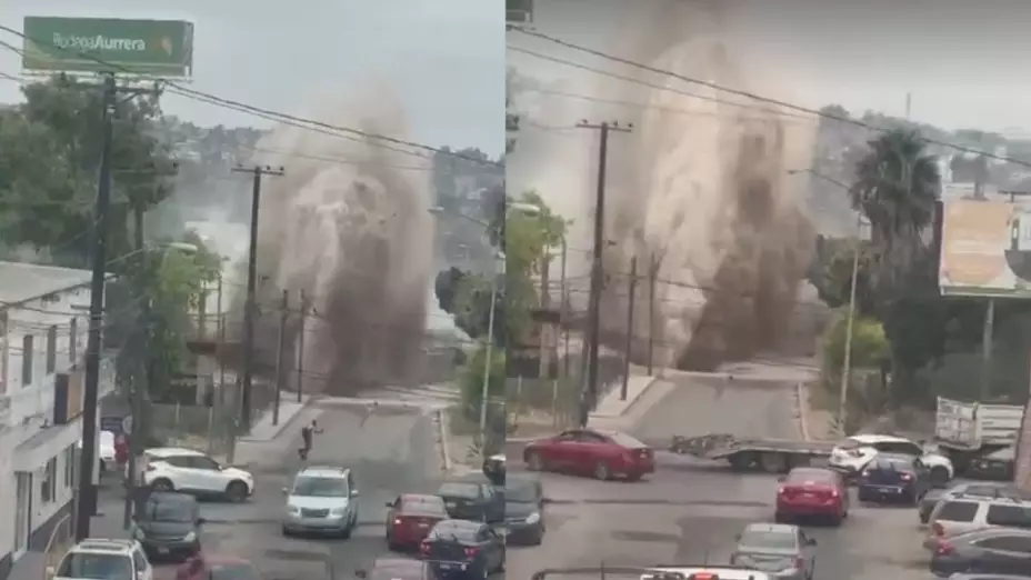 ‘Mega fuga’ de agua en Tijuana afectan a más de 600 colonias