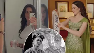 Fátima Bosch se inspira en Frida Kahlo