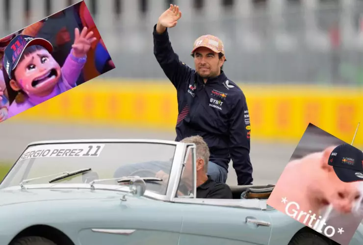 Checo Pérez en el Gran Premio de Canadá