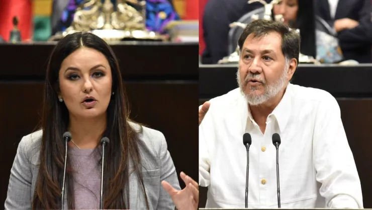 “Te colaste a la lista” Diputada panista Martha Estela Romo se lanza contra Fernández Noroña