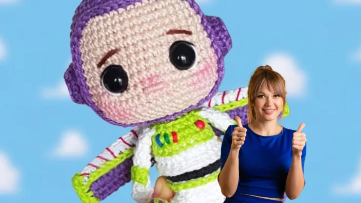Paso a paso: cómo hacer un amigurumi de Buzz Lightyear, ideal para los más chicos