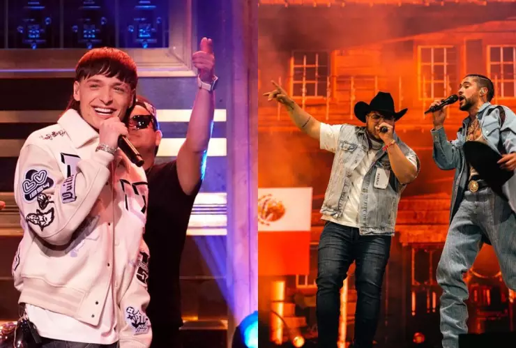 Peso Pluma y Grupo Frontera rompen récord para México en la revista Billboard de EU