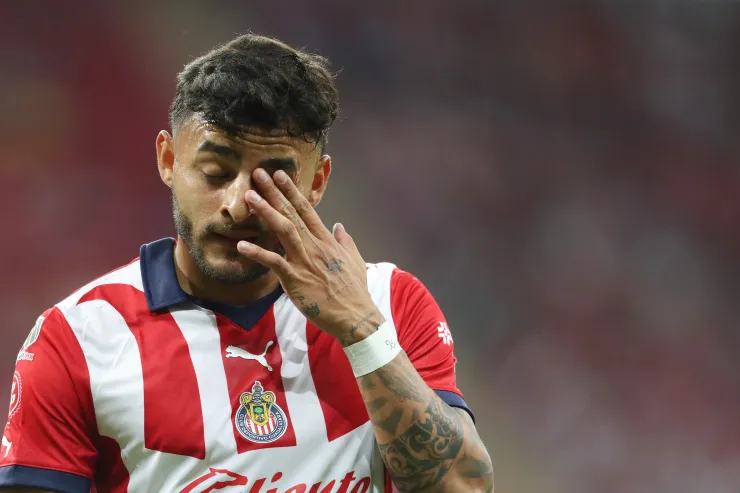 Alexis Vega, delantero de Chivas