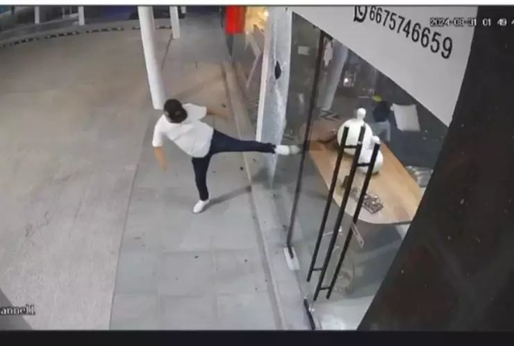 Vandalizan local en la Chapule en Culiacán