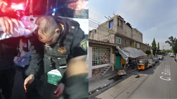 En Iztapalapa, un policía terminó acuchillado tras intervenir en una pelea de pareja