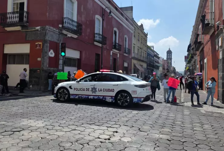 cierres viales centro puebla