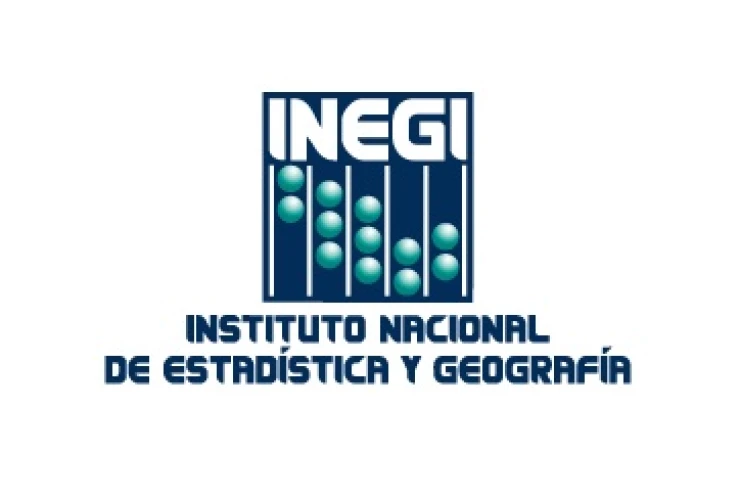 logo inegi azul