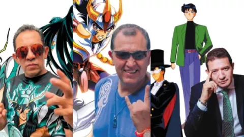 Actores de doblaje en la AniMole Convention 2023