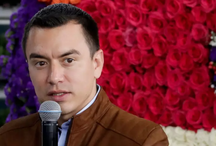 Daniel Noboa, presidente de Ecuador