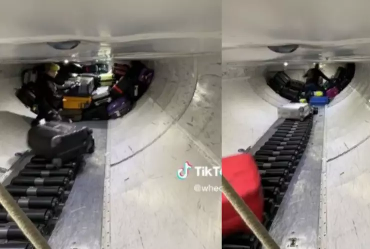 Maletas avión aeropuerto Estados Unidos