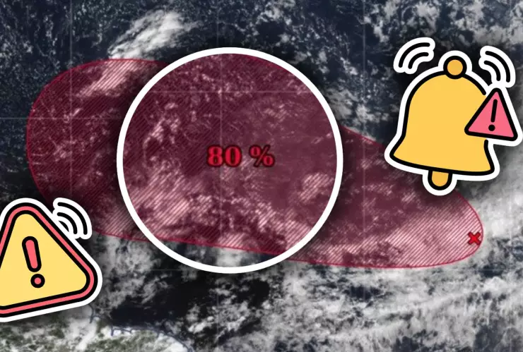 Ciclón Tropical ‘Gabrielle’ incrementa a 80% su probabilidad de desarrollo en el Atlántico: ¿Cuál es su ubicación EXACTA hoy?