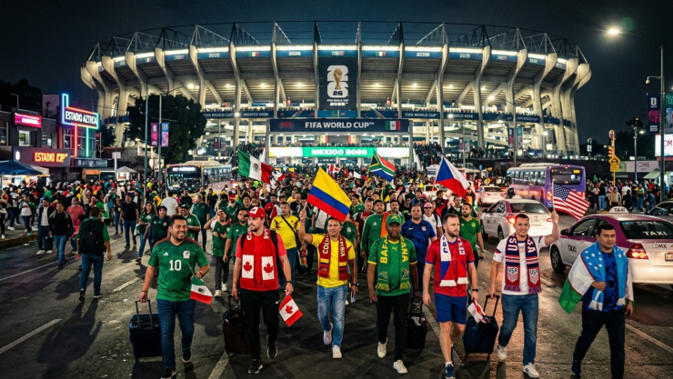 Los turistas que llegarán a CDMX por la Copa Mundial de la FIFA 2026™