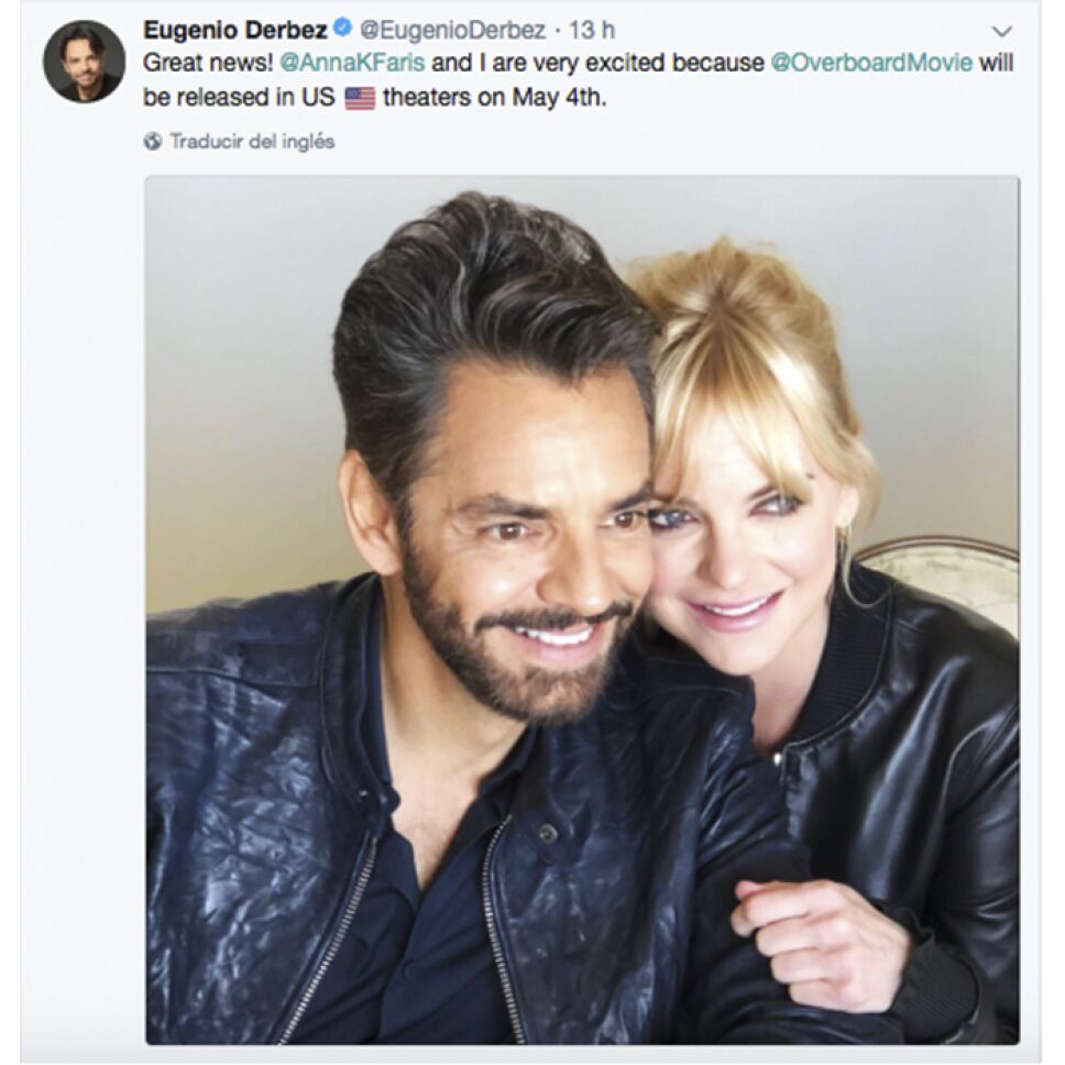 Eugenio Derbez compartió con sus seguidores la gran noticia
