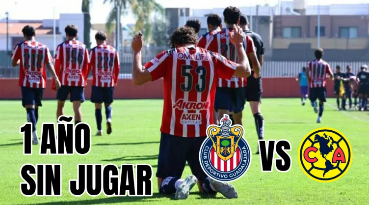 NO jugó 1 año por una terrible lesión, regresó a las canchas y fue la estrella en el Chivas vs América