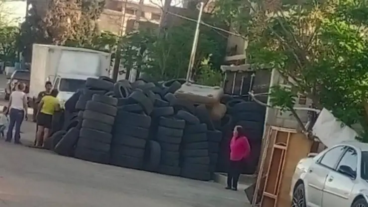 acumulación de llantas usadas