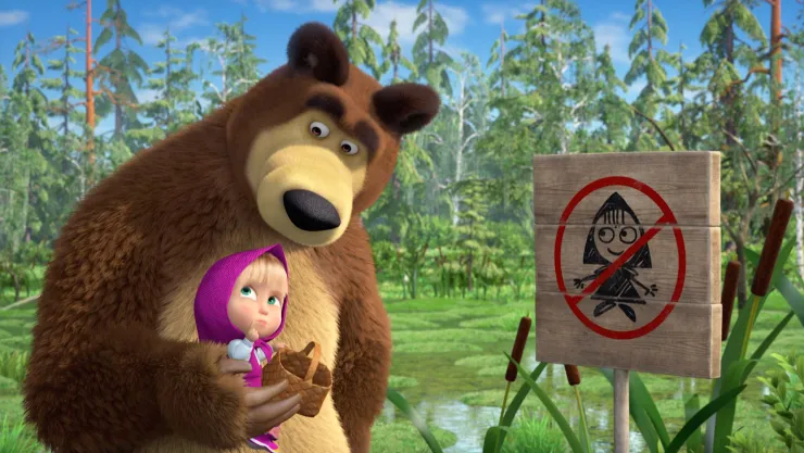 5 capítulos de ‘Masha y el Oso’ que le enseñan a tu hijo que los adultos también necesitan espacio