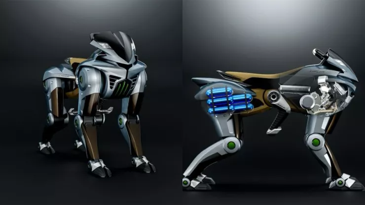 corelo-caballo–motocicleta-futuro-transporte-robot-kawasaki