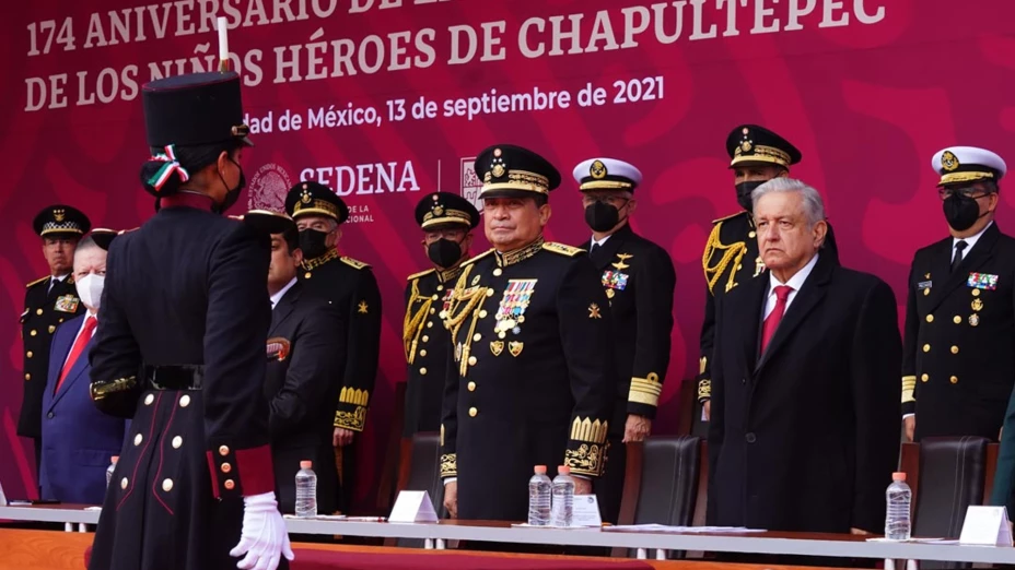 Ceremonia del 174 Aniversario Gesta Heroica de Niños Héroes de Chapultepec