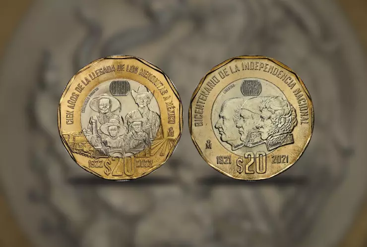 Pagan 2,000,000 por moneda de 20 pesos con varios rostros en el reverso.jpg