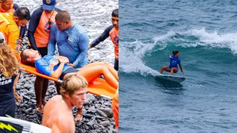 ¡Triste noticia! Ana Laura González, ex atleta de Exatlón, queda fuera del Mundial de Surf