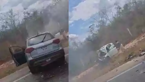 VIDEO_ Así fue el FUERTE ACCIDENTE en la Mérida - Cancún que habría cobrado la VIDA de una persona