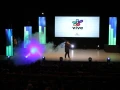 Saga, rapero de Fut Azteca en la conducción del evento