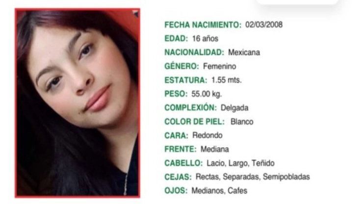 ALERTA AMBER:Selene Yasmín V.H desapareció en Michoacán