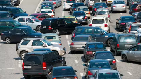 Tráfico pesado hoy en León, Guanajuato