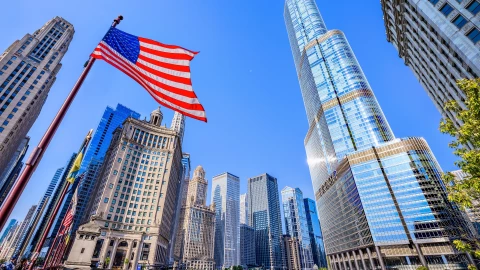 Edificios en Chicago Loop