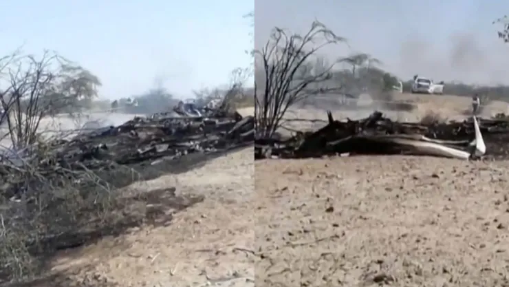 Así quedó la zona del accidente de avioneta que dejó 13 muertos en Perú (VIDEO)