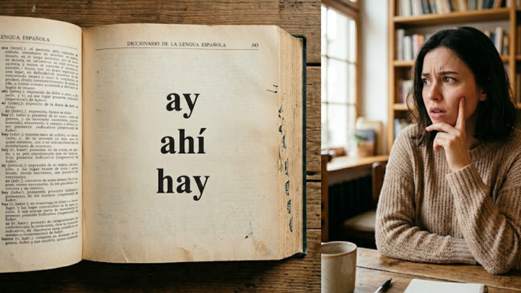 La RAE confirmó cuál es la diferencia entre “Ay, ahí y hay": NO son lo mismo