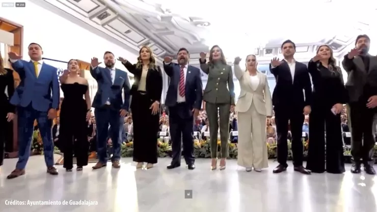 Los buenos gobiernos llegaron para quedarse Verónica Delgadillo toma protesta en Guadalajara como alcaldesa este 2024