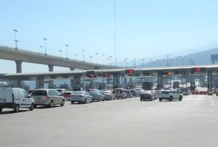 casetas gratis Morena tráfico