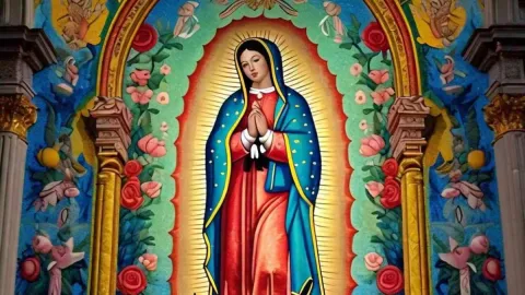 12 de diciembre Día de la Virgen de Guadalupe