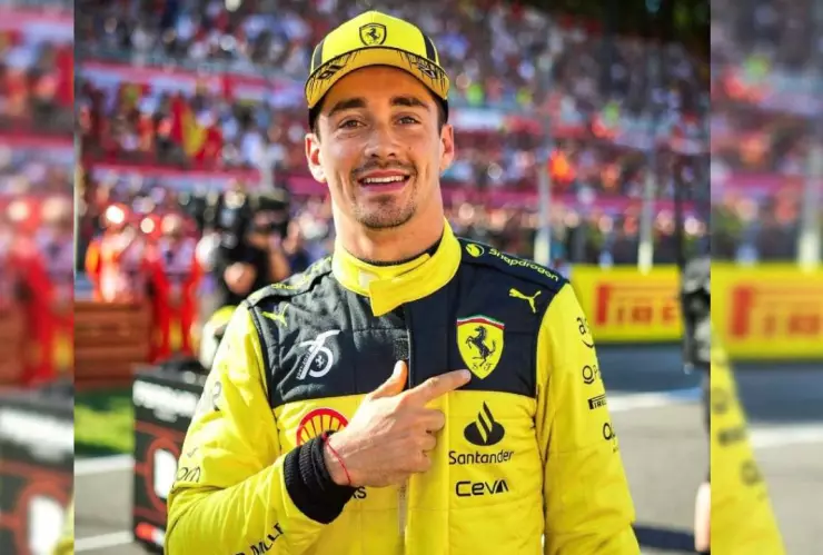 Charles Leclerc se relaja en Cancún antes del GP de México