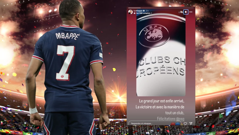 kylian mbappe psg felicitacion