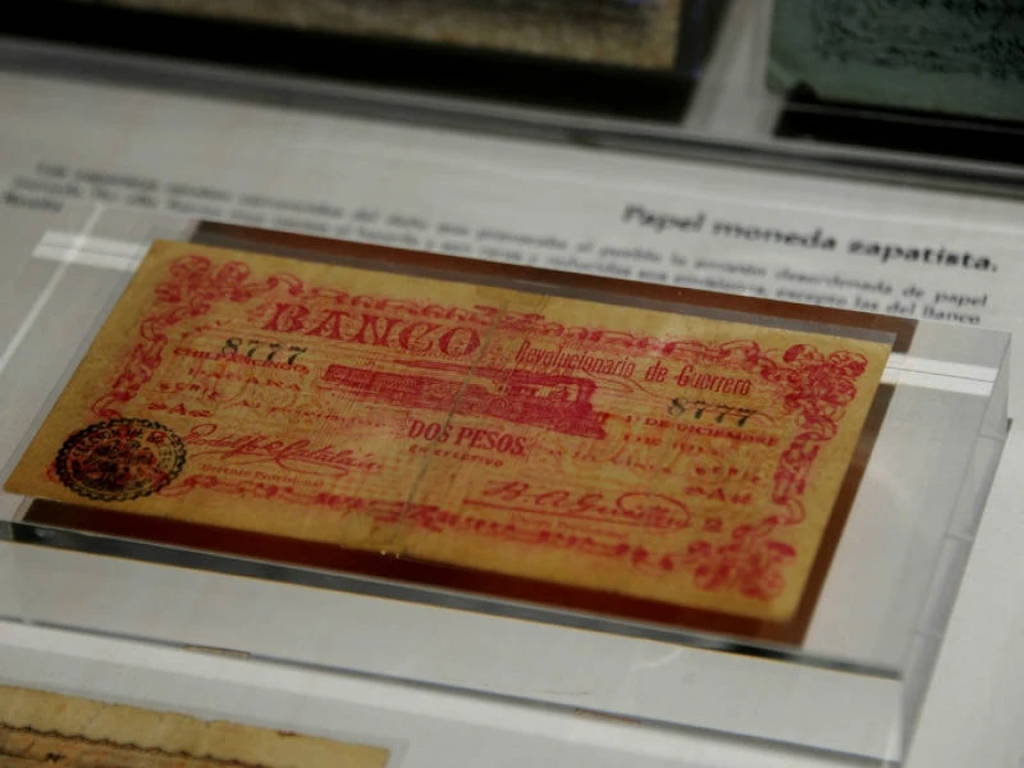 Papel moneda zapatista